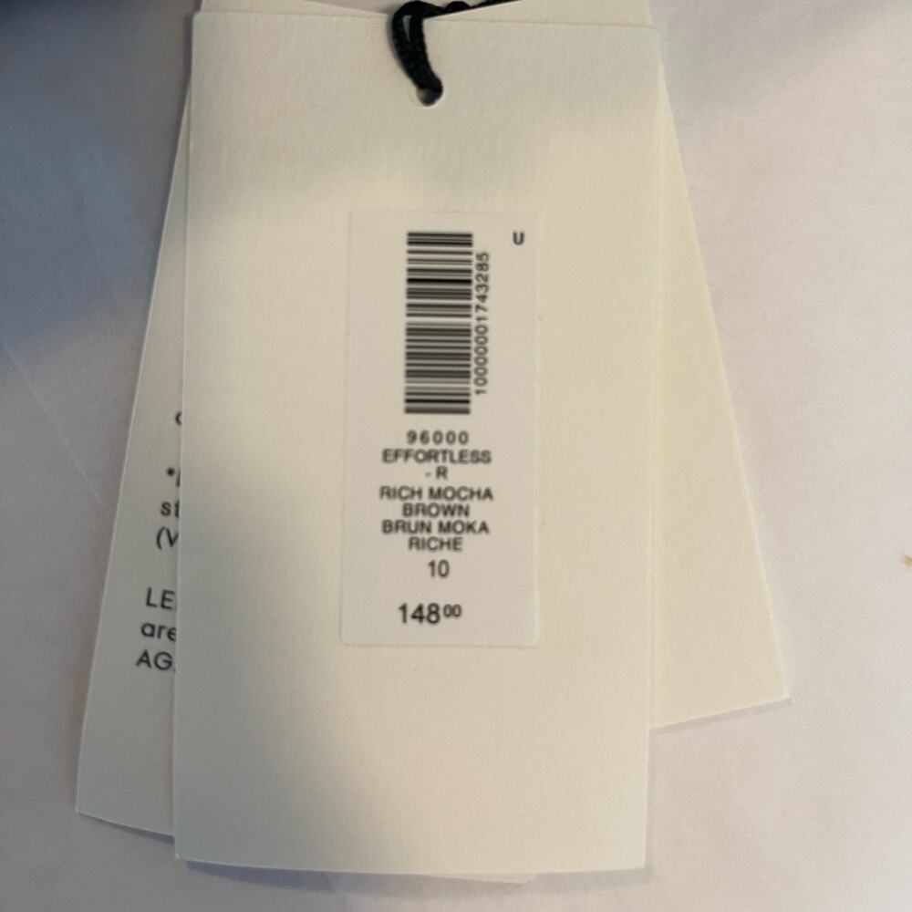 NWT Aritzia The Effortless Pants Size 0 (estimated) in Rich Mocha Brown - Picture 14 of 15